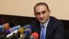 Armenia - Vartan Harutiunian, head of the State Revenue Committee, holds a news conference in Yerevan, 29Dec2016. 