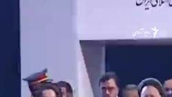 احمد مسعود و محمد محقق در مراسم تشعیع علی خامنه‌ای حضور یافتند