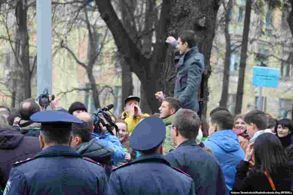 Мітинг у Львові на підтримку євроінтеграції, 22 листопада 2013 року