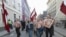 Латышские радикалы протестуют против «сдачи» Абрене сеймом