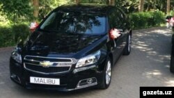 Автомобиль Chevrolet Malibu 2, произведенный на заводе GM. 