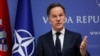 Shefi i NATO-s, Mark Rutte, flet në një konferencë për shtyp në Zagreb, Kroaci, 12 janar.