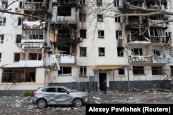 Пожежа в житловому будинку в Севастополі внаслідок вибуху, 23 березня 2026 року, фото REUTERS