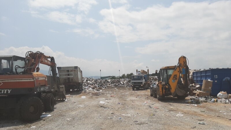 Нема крај на проблемите со складирање на отпадот во Тетово 