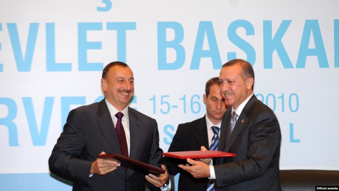 Əliyev və Ərdoğan Strateji Əməkdaşlıq Şurasının yaradılması haqda saziş imzaladılar