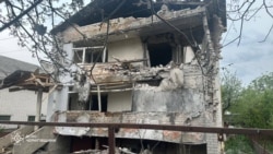 Дом, разрушенный при одном из российских ударов
