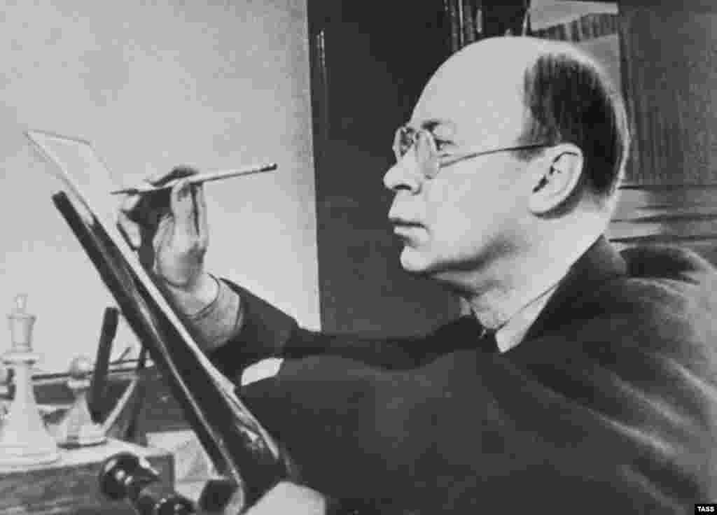 In 1948, Prokofiev's modernist work fell afoul of Stalin's regime. The head of the Union of Composers denounced him as "formalist" and "bourgeois" and public performances of his compositions were banned for two years. His wife, Lina, from whom he was separated, was arrested and sent to a labor camp.