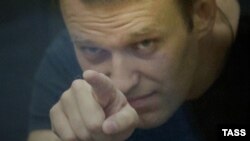 Российский оппозиционер Алексей Навальный. Киров, 19 июля 2013 года.