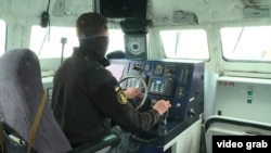 На борту МБАК «Вишгород» під час виходу в Азовське море, 22 квітня 2021 року