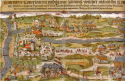 Kартинa «Осада Полоцька в 1579 році військами Стефана Баторія в Лівонській війні»