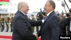 İlham Əliyev və Belarus prezidenti Aleksandr Lukashenka
