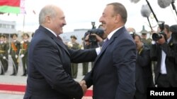 Alyaksandr Lukashenka və İlham Əliyev