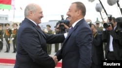 Alyaksandr Lukashenka və İlham Əliyev