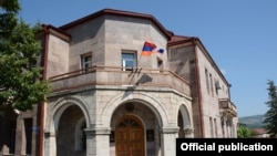 Здание карабахского МИДа в Степанакерте (Ханкенди)