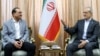 Iranian President Masud Pezeshkian (right) meets with Pakistani army chief, Field Marshal Asim Munir, in Tehran on May 23.