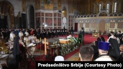 პატრიარქ ირინეოსის დაკრძალვის ცერემონია