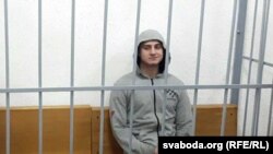 Мікіта Емяльянаў у судзе, 11 лютага