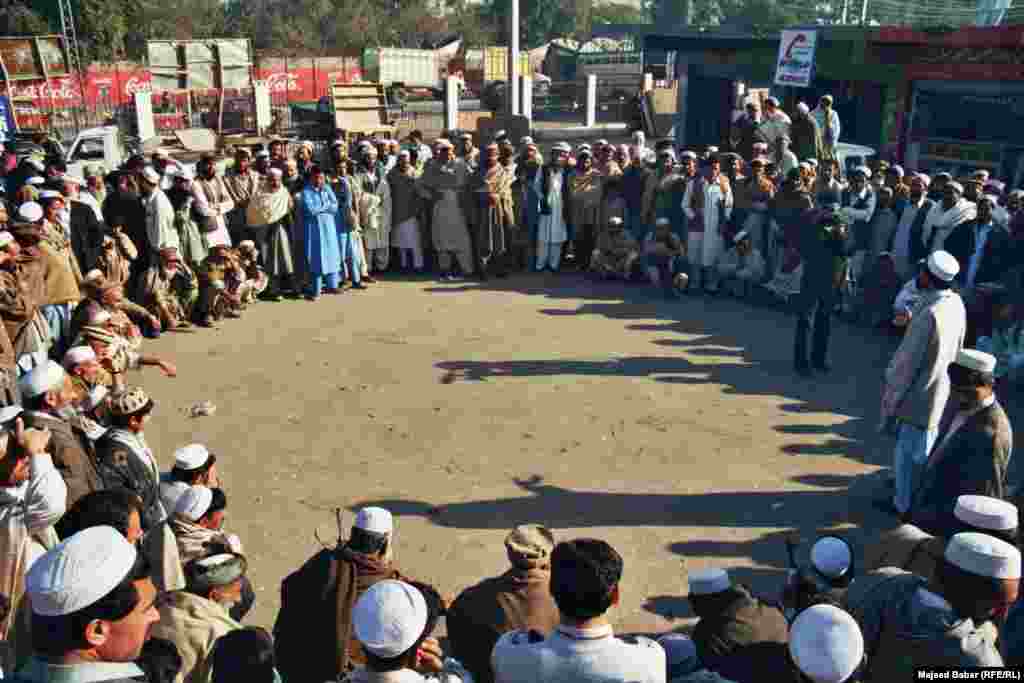 Jirga participants typically sit in circles to denote equality among the participants. Tribal assemblies guard egalitarianism among tribes where members, all of whom are male, are considered equal.