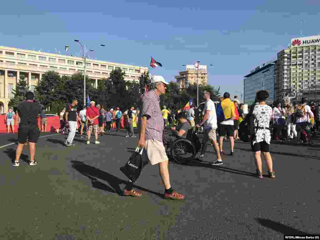 ROMANIA - Piata Victoriei, 10 august 2019