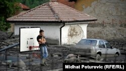 Topčić Polje, nakon poplava u maju 2014.