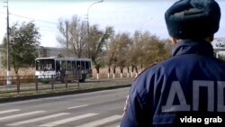 The reported discovery of a suicide belt in Stavropol came a week after six people were killed in a suspected suicide attack on a bus in the city of Volgograd.