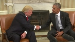 President-Elect Trump Meets President Obama To Begin Transition
