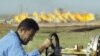 An Iraqi oil-field worker near Kirkuk