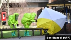 According to the report, Western security officials believe the Russian unit is responsible for the attempted poisoning of former spy Sergei Skripal in Salisbury in 2018. (file photo)