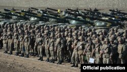 Военные учения в Нагорном Карабахе, ноябрь 2015 г․