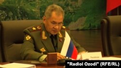 Октябри соли 2017, Душанбе. Нишасти вазирони дифои кишварҳои узви Муштарак-ул-Манофеъ