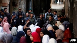 نیروهای امنیتی اسرائیل و ساکنان فلسطینی بیت‌المقدس