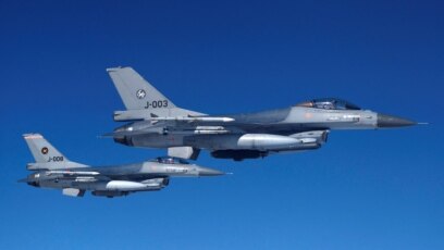 САЩ одобриха изпращането на изтребители F 16 в Украйна от