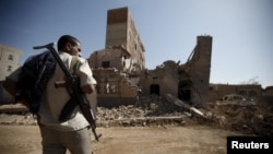 حوثی‌ها در حال حاضر کنترل صنعا، پایتخت یمن را در دست دارند