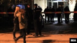 Полицијата врши увид по убиството на фудбалерот Мартин Јанушев во населба Аеродром