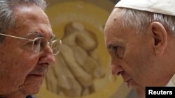 Roma papası Francis Kuba lideri Raul Castro ilə bu ilin mayında görüşüb