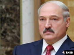 Ready for takeoff: President Alyaksandr Lukashenka