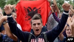 Tifozë shqiptarë