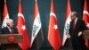  رجب طیب اردوغان و فواد معصوم رئیسان جمهور ترکیه و عراق
