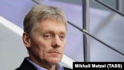 Kremlin spokesman Dmitry Peskov (file photo)