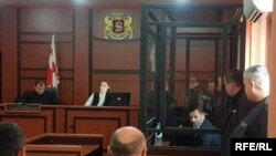 Заседание по дел Киркитадзе в гурджаанском суде (архив)