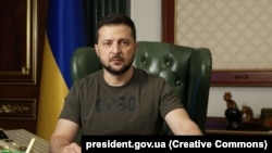 ولودیمیر زلنسکی رئیس جمهور اوکراین