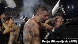 Sukob huligana na utakmici Partizan – Crvena zvezda
