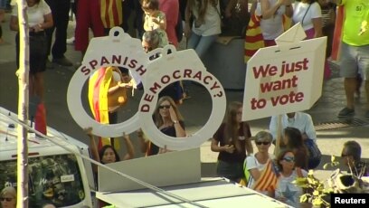 "Španska centralna vlada ima tradiciju da guši proteste koje su protiv njihovih političkih gledišta"