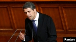 Președintele Plevneliev în Parlament