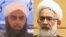 محمدجعفر منتظری، دادستان کل کشور (راست) و مولوی طیب ملازهی امام جمعه اهل سنت ایرانشهر.