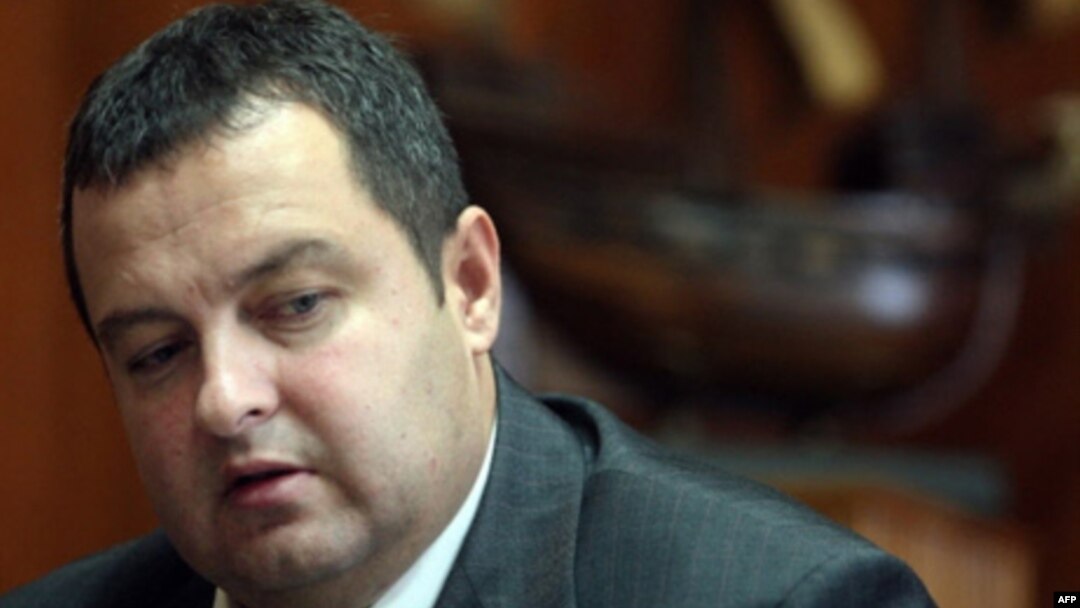 Socialist leader Ivica Dacic could hold the balance of power in the new Serbian parliament.