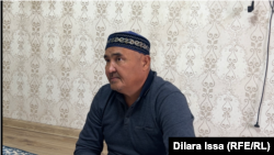 2022 жылы Шымкенттегі Қаңтар оқиғасында қаза тапқан Нұрболат Алпамыстың әкесі Мұрат Әбдірайымов. Шымкент, 3 желтоқсан 2024 жыл.