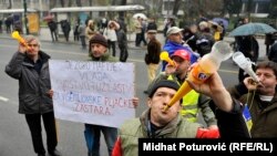 Protesti u Sarajevu, 6. mart 2014.