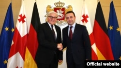 ფრანკ-ვალტერ შტაინმაიერი და ირაკლი ღარიბაშვილი