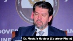 مصطفی مستور وزیر اقتصاد افغانستان